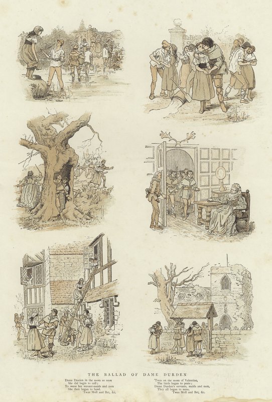 La ballade de Dame Durden - English School