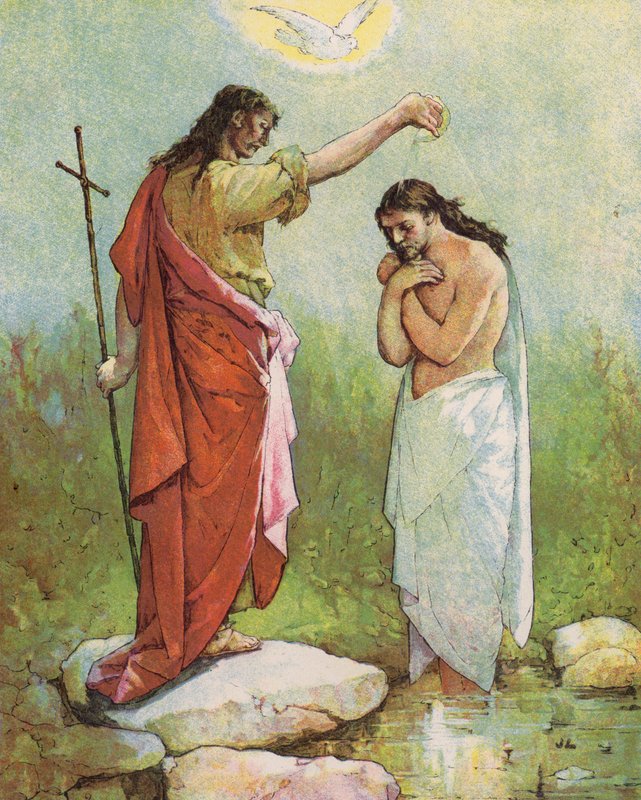 Le baptême du Christ - English School
