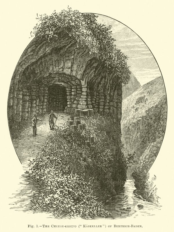La grotte à fromage (Kaskeller) de Bertrich-Baden - English School
