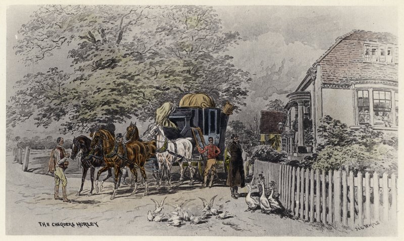 The Chequers, Horley - English School