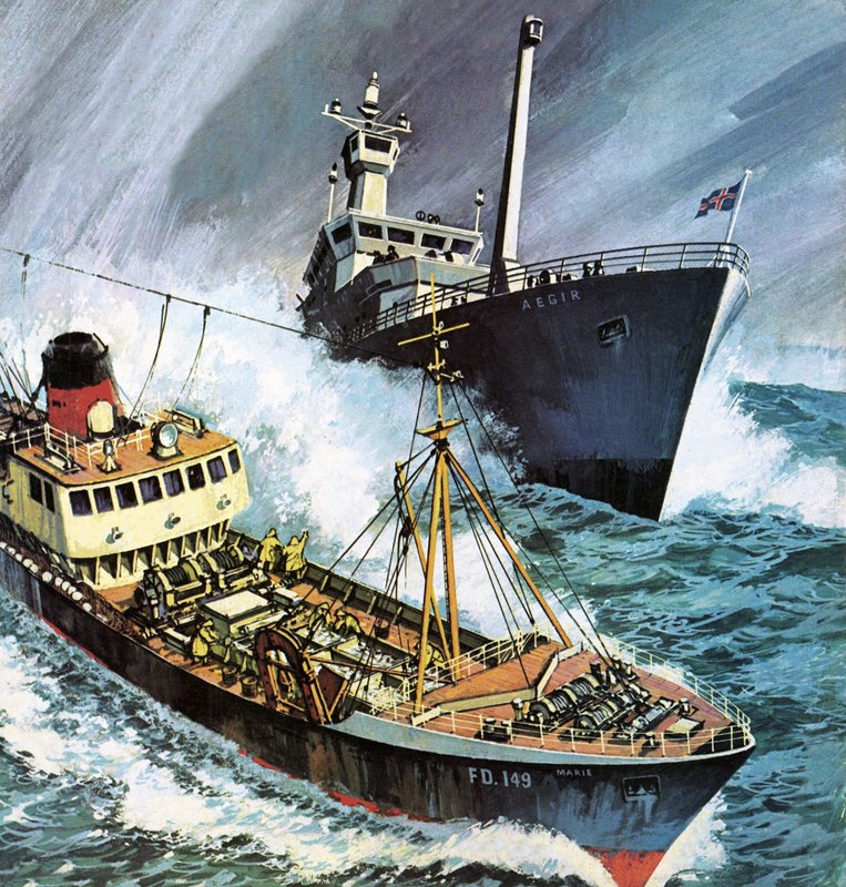 La Guerre de la morue - English School