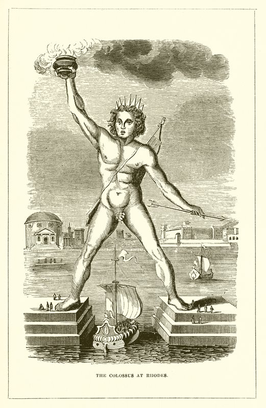 Le colosse de Rhodes - English School