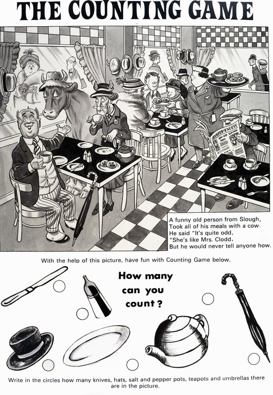Le Jeu de comptage - English School