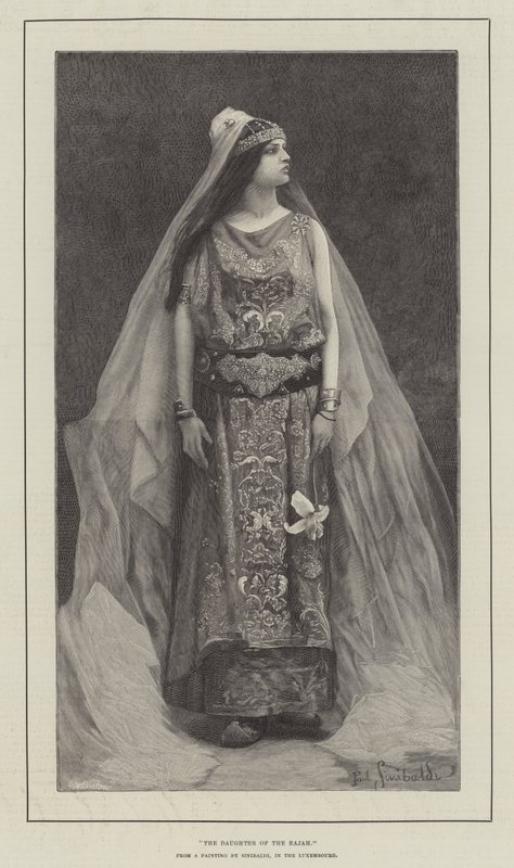 La fille du Rajah - English School