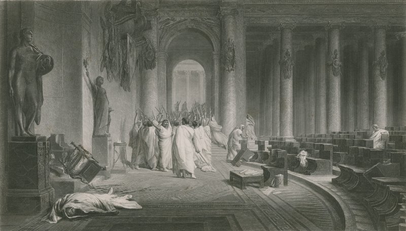 La Mort de César, Jules César - English School