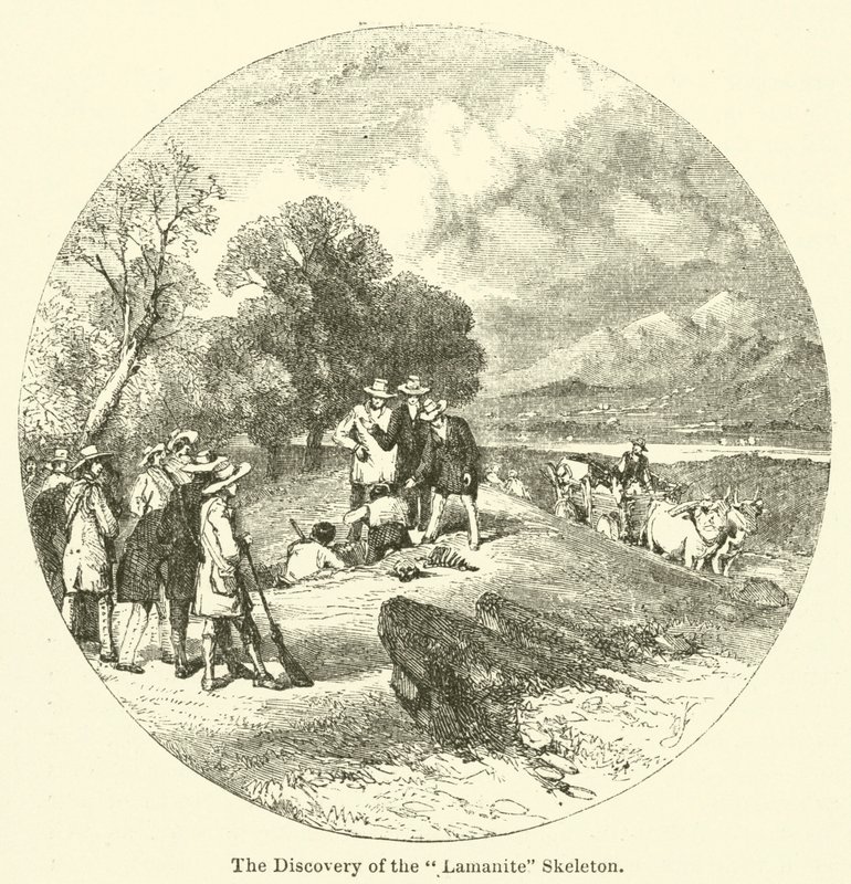 La découverte du squelette "Lamanite" - English School