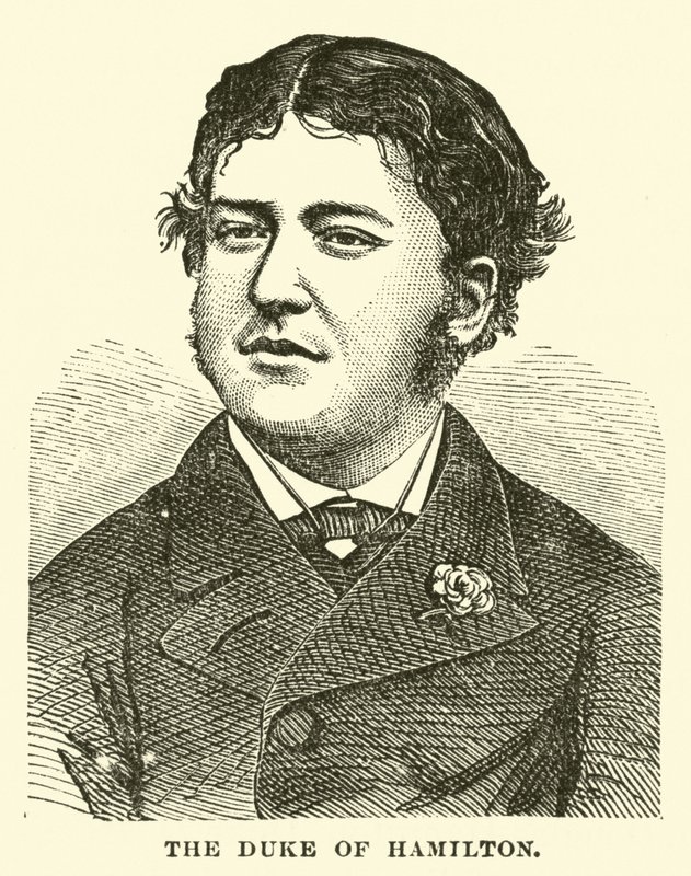 Le duc de Hamilton - English School
