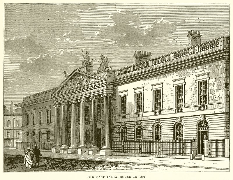 La Maison des Indes orientales en 1803 - English School