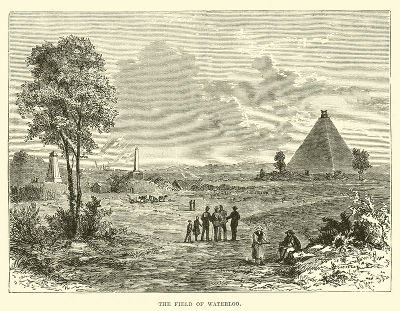 Le Champ de Waterloo - English School