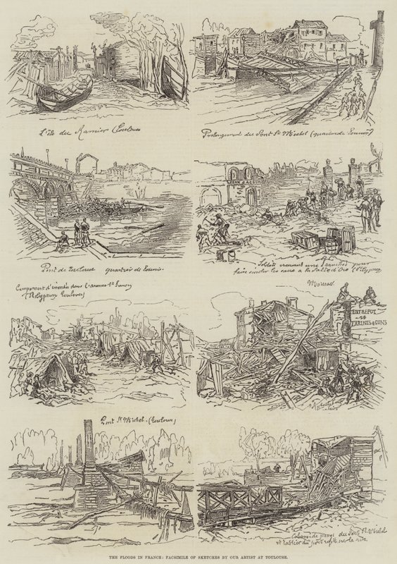 Les inondations en France - English School