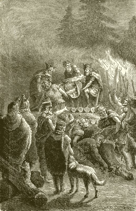 Les rites funéraires d