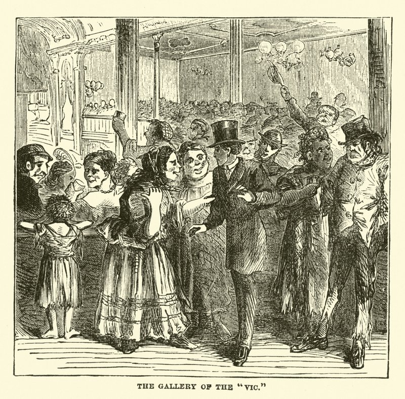 La galerie de Victoria - English School