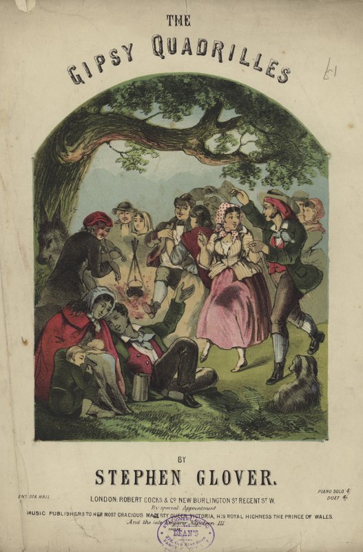 Les Quadrilles gitans - English School