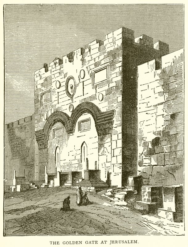 La Porte Dorée à Jérusalem - English School