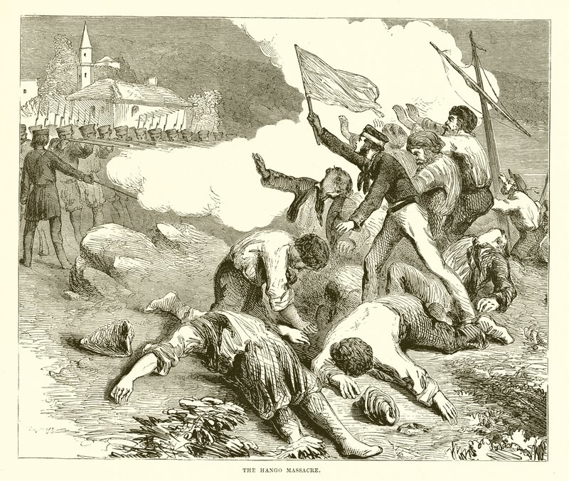 Le massacre de Hango - English School