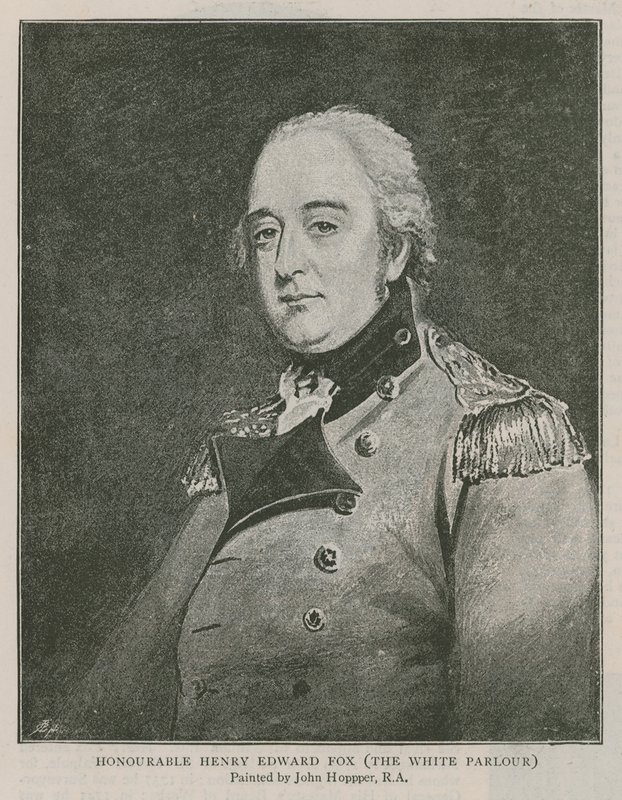 Le très honorable Henry Edward Fox - English School