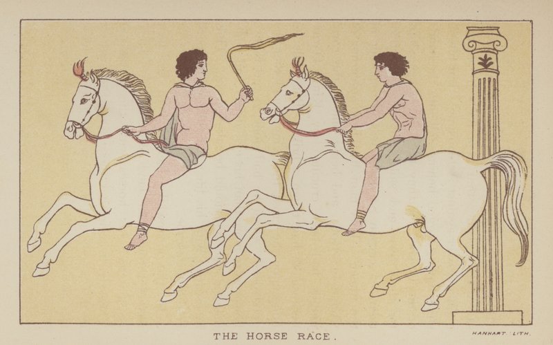 La Course de Chevaux - English School