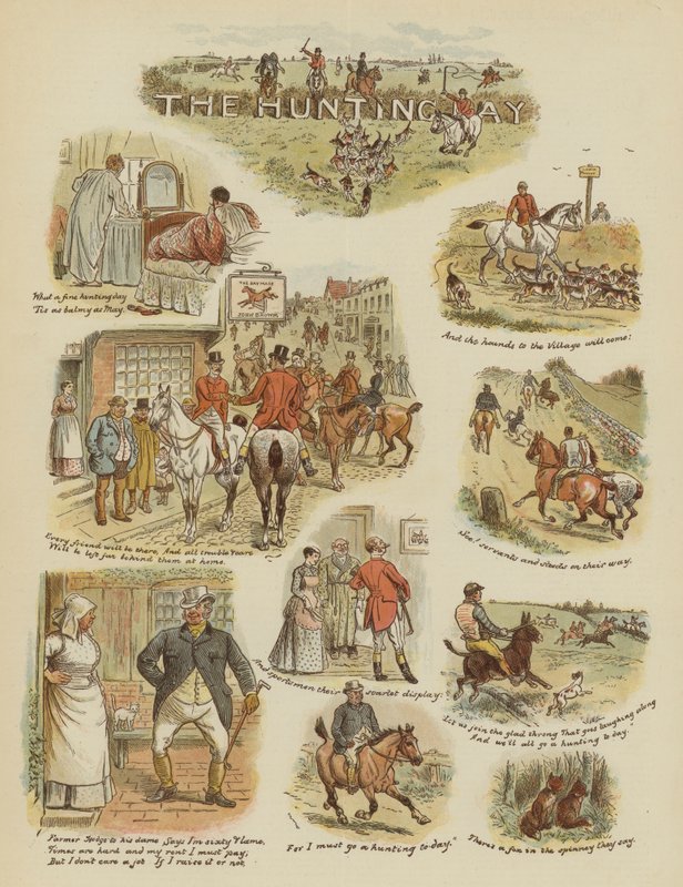 Le jour de la chasse - English School
