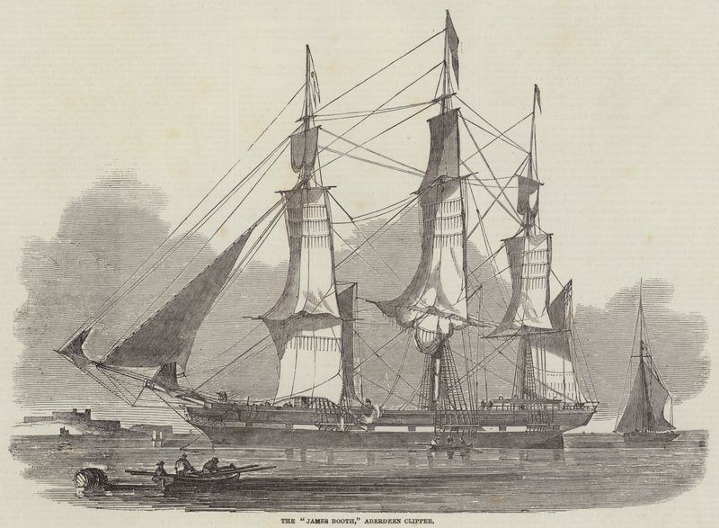 Le "James Booth", clipper d