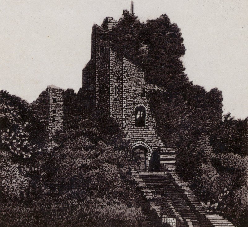 Le Donjon, Château de Cardiff - English School