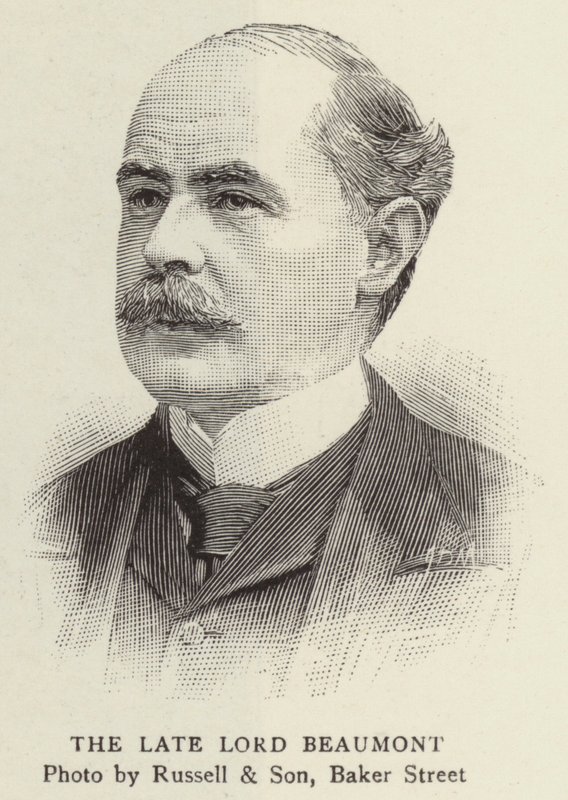 Feu Lord Beaumont (gravure) - English School