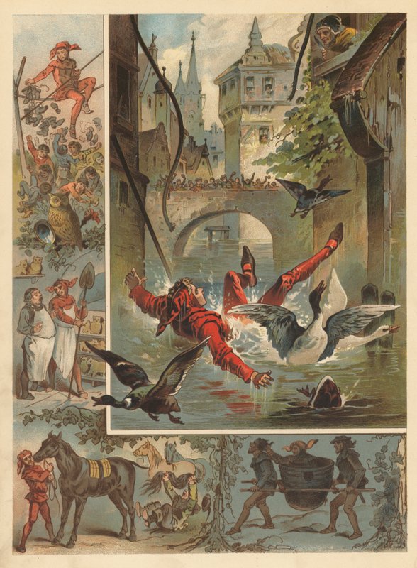 Le joyeux bouffon - English School