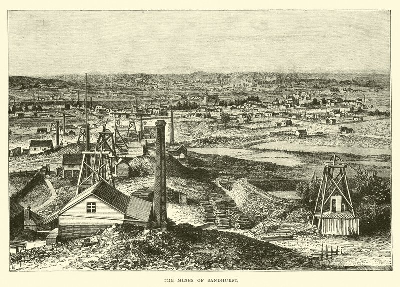 Les mines de Sandhurst - English School