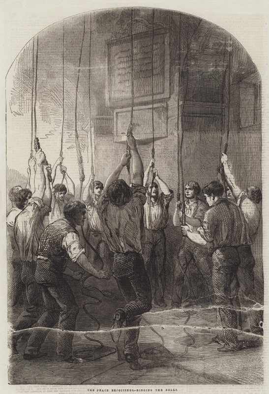 Les réjouissances de la paix, sonner les cloches - English School