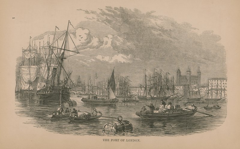 Le port de Londres - English School