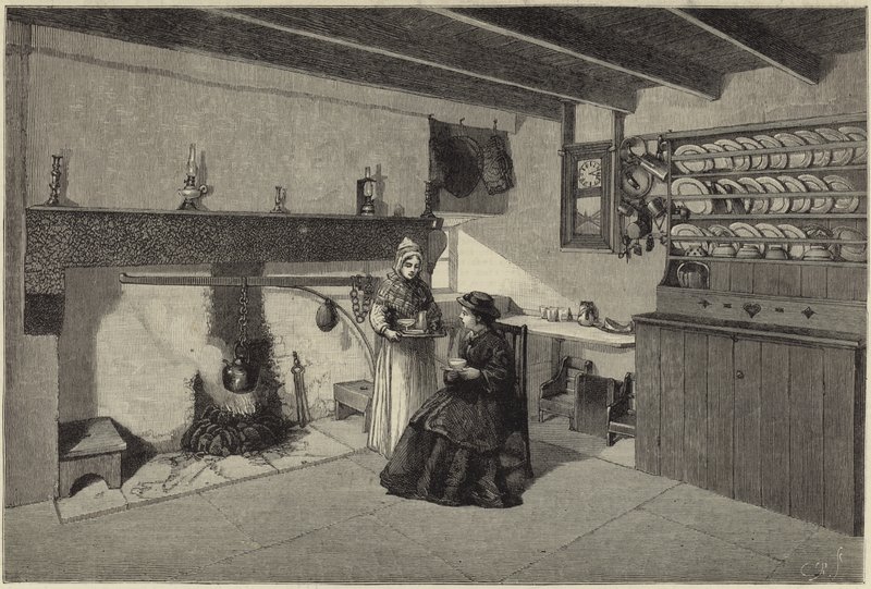La Reine à Balmoral - English School