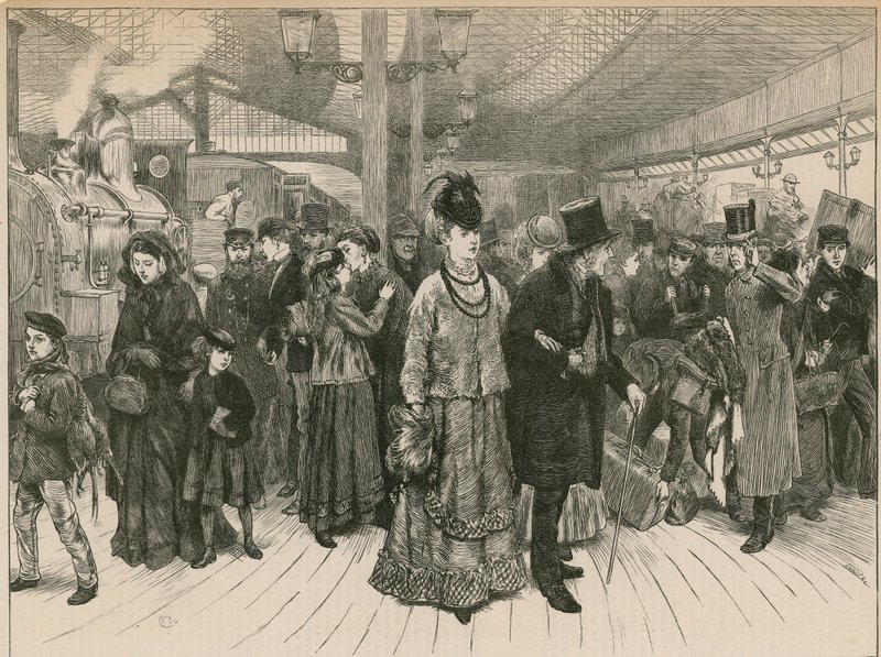 La gare ferroviaire - English School