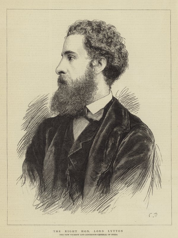 Le très honorable Lord Lytton - English School