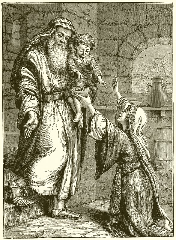 Le Fils de la Sunamite Rétabli - English School
