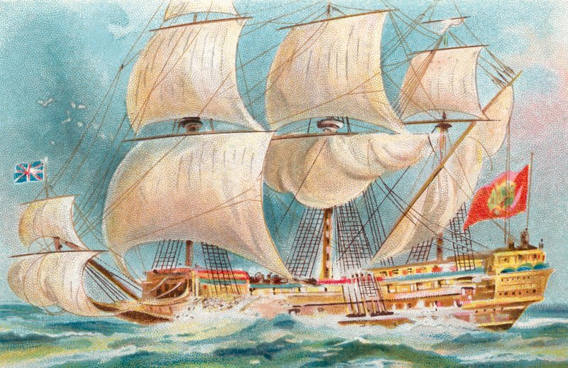 Le Souverain des Mers - English School