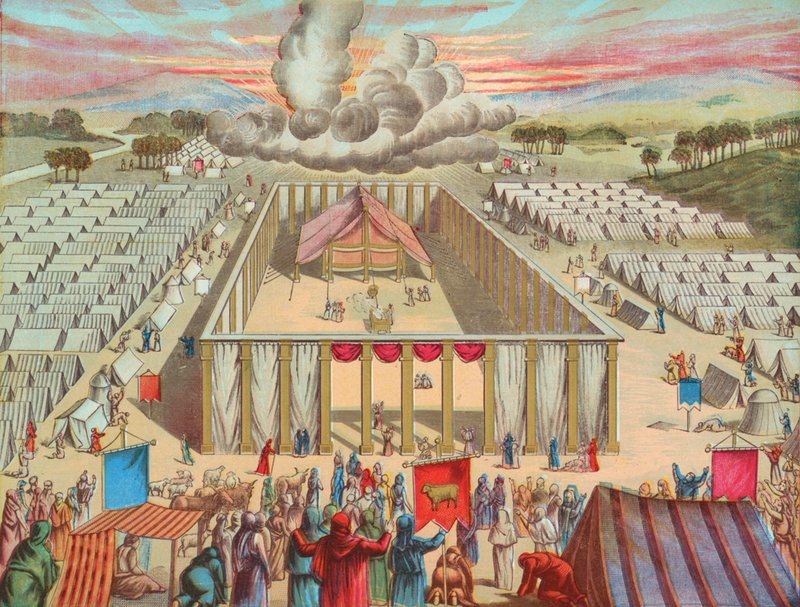 Le Tabernacle dans le désert - English School