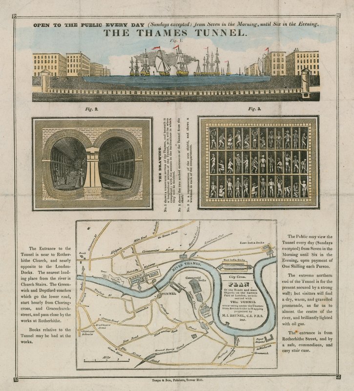 Le tunnel de la Tamise - English School
