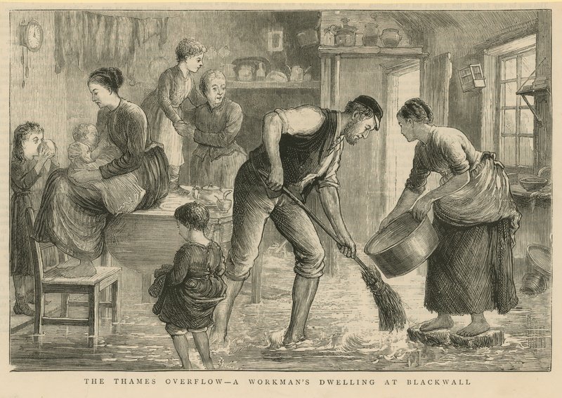 La crue de la Tamise - English School