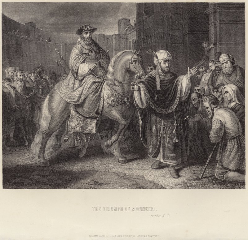 Le triomphe de Mardochée - English School