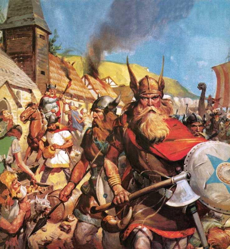 Les Vikings : Les guerriers de la mer - English School