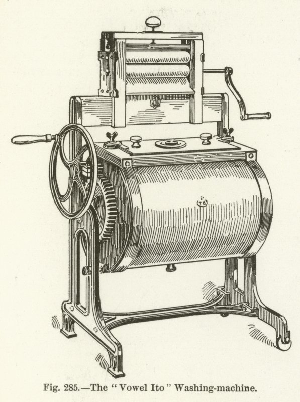 La machine à laver Vowel Ito - English School