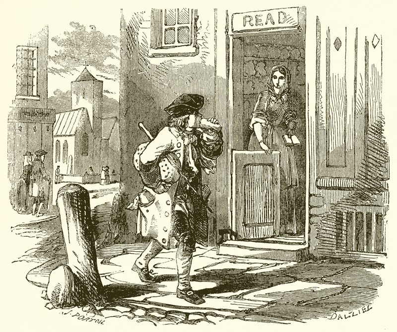 Le jeune Benjamin Franklin - English School