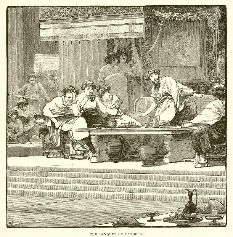 Le banquet de Damoclès - English School
