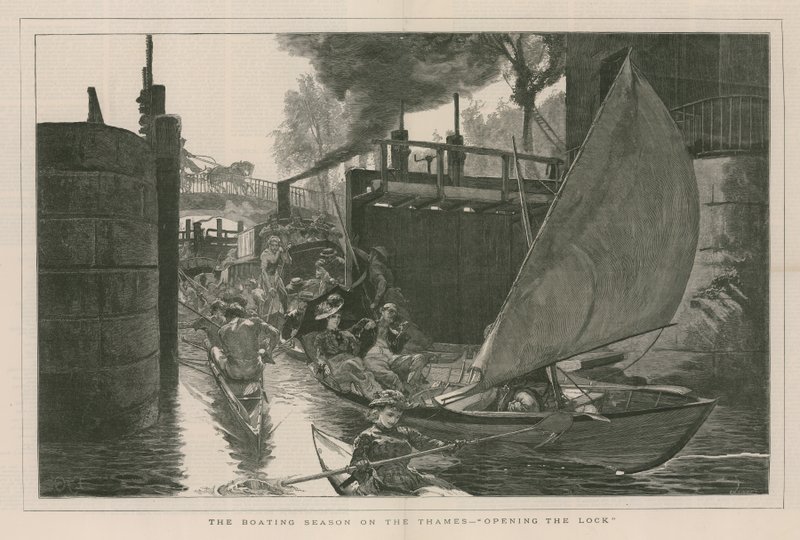 La saison de navigation sur la Tamise - English School