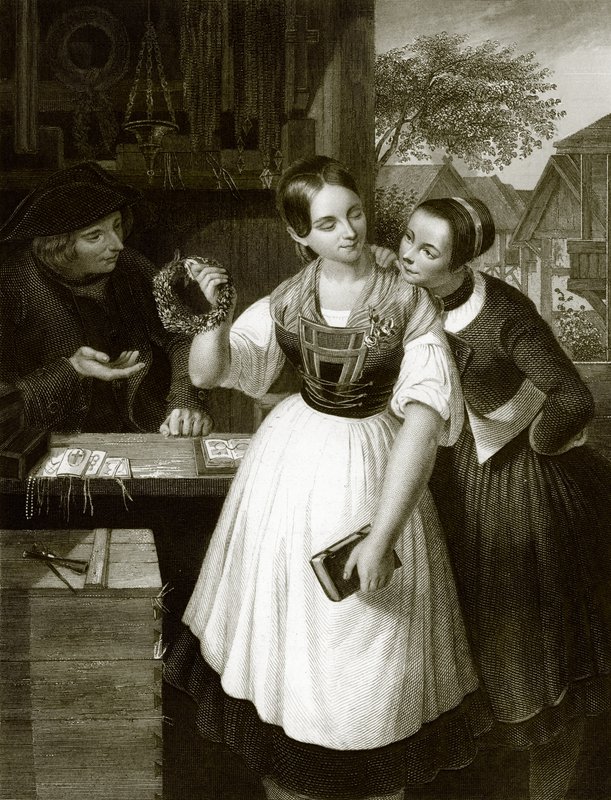 La couronne nuptiale - English School