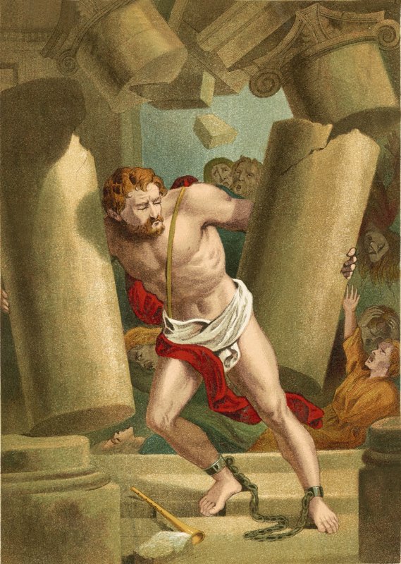La mort de Samson - English School