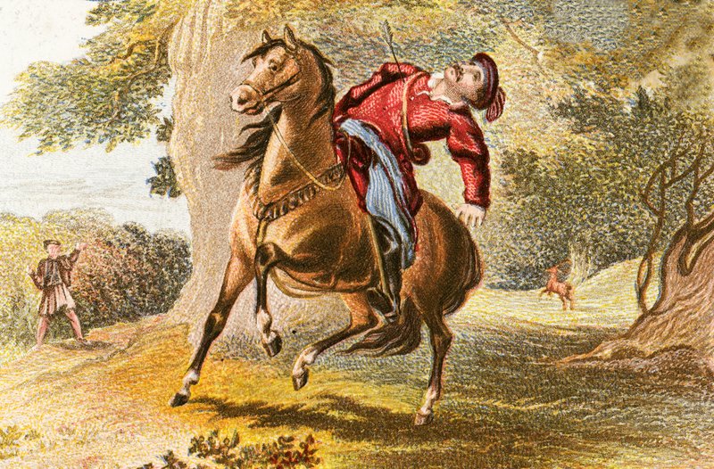 La mort de Guillaume le Roux - English School