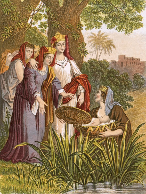 La découverte de Moïse - English School