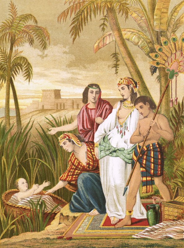 La découverte de Moïse - English School
