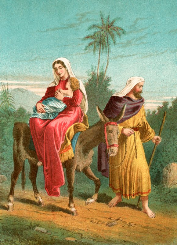 La fuite en Égypte - English School