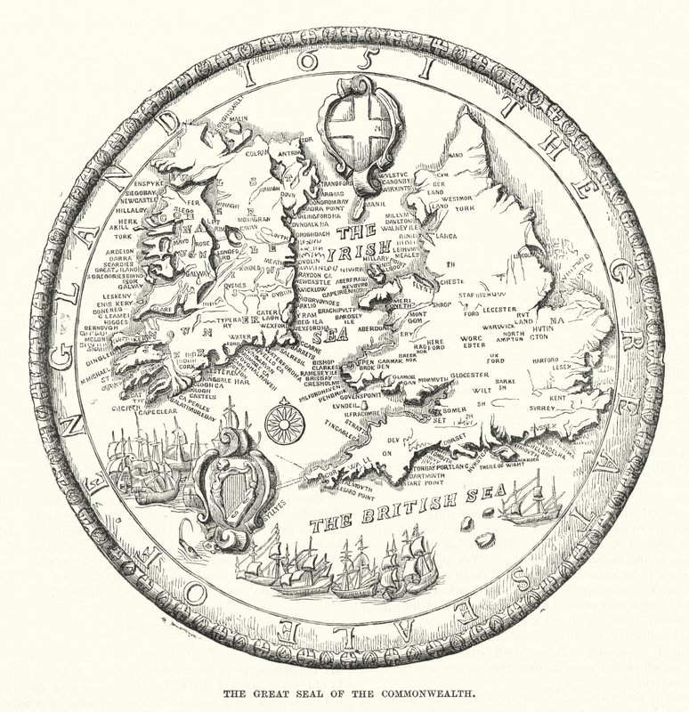 Le grand sceau du Commonwealth - English School